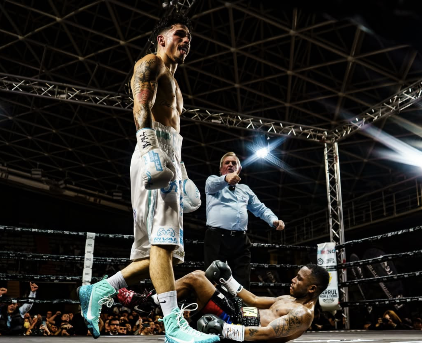 Antonio Barrul en el ring